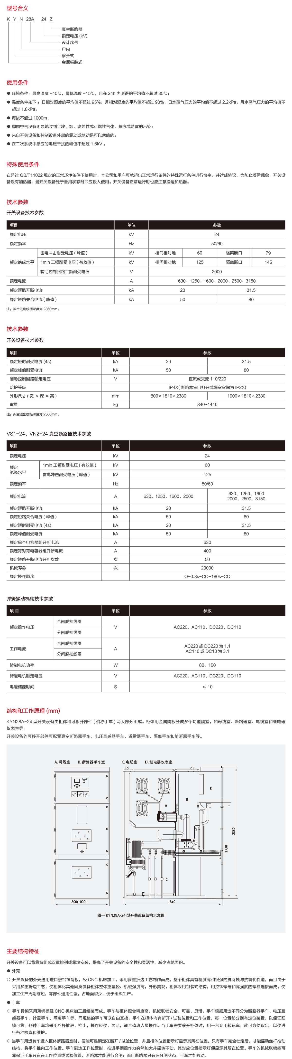 1665974304309268.png KYN28A-24铠装移开式交流金属封闭开关设备-2.png